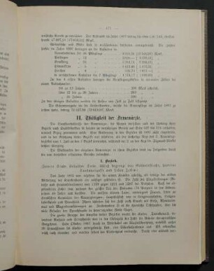 II. Thätigkeit der Armenärzte.