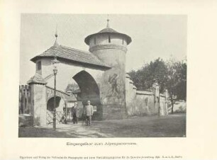 Eingangsthor zum Alpenpanorama