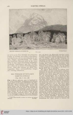 Die Tiroler Künstlerin Martha Strele