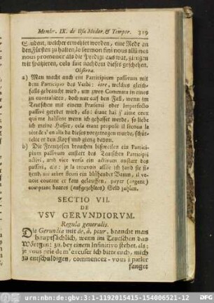 Sectio VII. De Usu Gerundiorum.