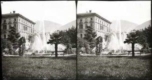 Lugano. Piazza Alessandro Manzoni