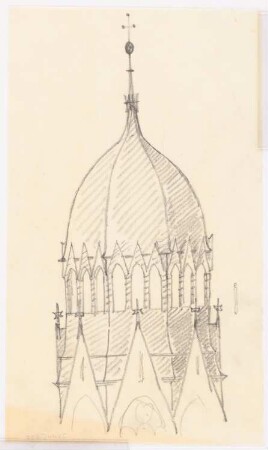 Unzugeordnete Kirchen-Projekte (Skizzen): Kirchturm