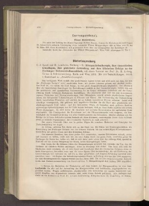 Bücherbesprechung.