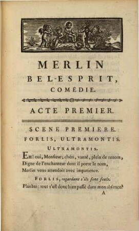 Merlin Bel-Esprit : comédie en 5 actes et en vers