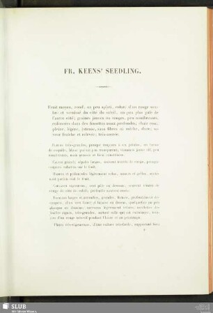 Fr. Keens' Seedling