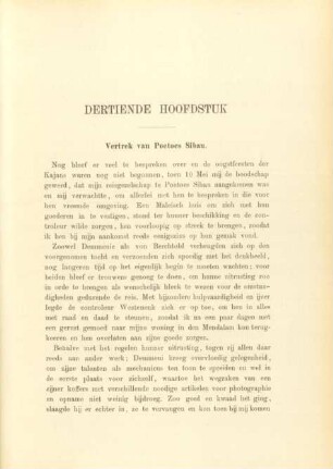 Dertiende hoofdstuk. Vertrek van Poetoes Siban