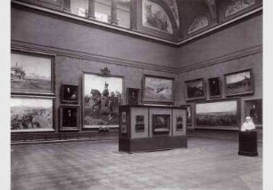 Blick in die Ausstellung der Nationalgalerie, 1.Cornelius-Saal