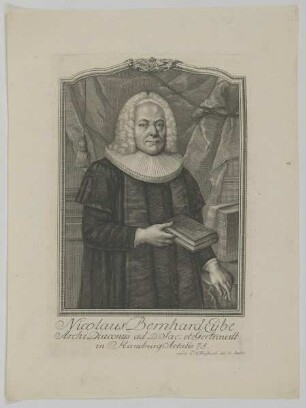 Bildnis des Nicolaus Bernhard Eybe