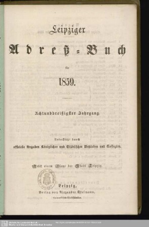 38.1859: Leipziger Adreß-Buch