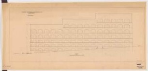 Fabrik Sigmund Goeritz AG, Chemnitz: 1. Bauabschnitt Nov./Dez. 1924, Ansicht 1:100