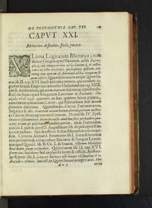 [Capvt XXI. - Capvt XXV.]