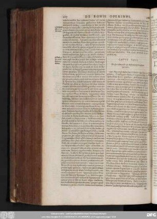 Caput XIIII. De speciebus, usu & definitione bonorum operum.