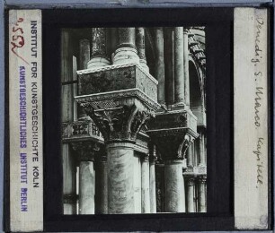 Venedig, Markusdom : Kapitell
