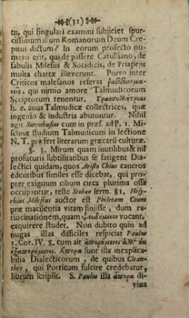 Diss. crit. philol. de verbo otioso