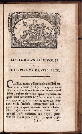 Lectoribus Benevolis