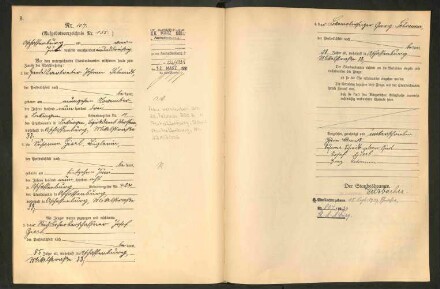 Standesamtsbuch der Stadt Aschaffenburg: Eheschließungen 252/1930 - 130/1931