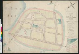 Plan von der Stadt Angermünde