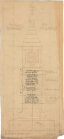 Pfann, Paul; Dingolfing; Kriegerdenkmal - Ansicht