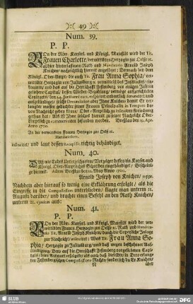 Num. 39. P. P.