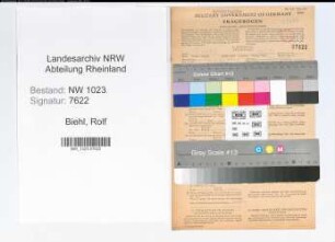 Entnazifizierung Rolf Biehl , geb. 15.08.1922 (Polizeibeamter)