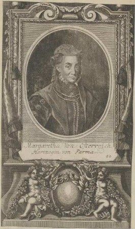 Bildnis der Margaretha von Osterreich, Hertzogin von Parma