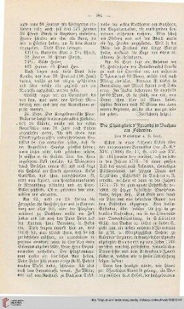 18: Die Thätigkeit d'Ixnards in Buchau am Federsee