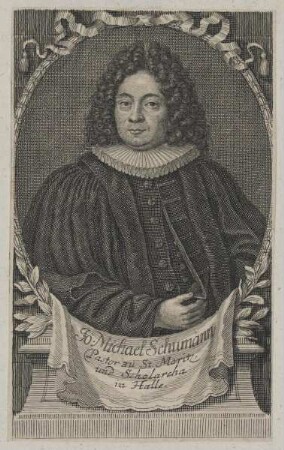 Bildnis des Johann Michael Schumann
