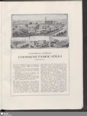 Zschimmer & Schwarz Chemische Fabrik Dölau