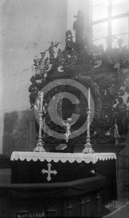 Altar in Kirche Merjama