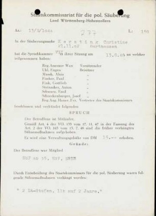 Kersting, Christine