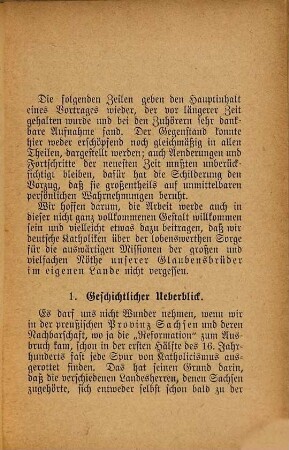 Katholisches Leben in der sächsischen Diaspora