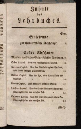 Inhalt des Lehrbuches