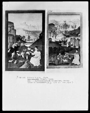 Vergil, Opera — Autor in Landschaft