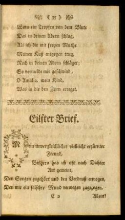 Eilfter Brief - Zwanzigster Brief