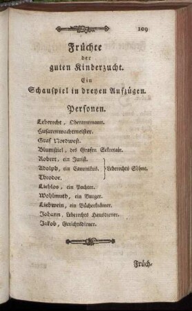 [Schauspiele]