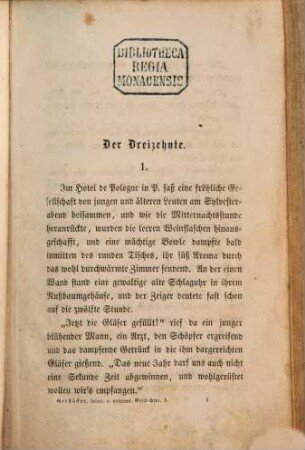 Heimliche und unheimliche Geschichten : Gesammelte Erzählungen von Friedrich Gerstaecker, 1