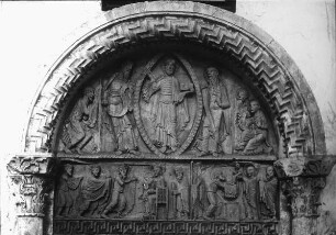 La-Charité-sur-Loire (Nevers), Abteikirche, Verklärungsportal
