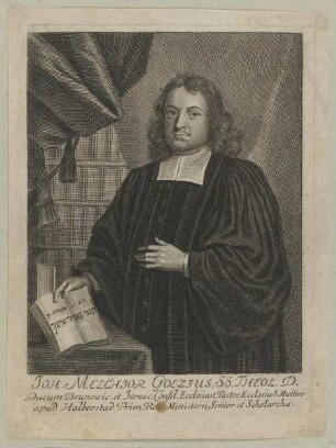 Bildnis des Johann Melchior Goeze