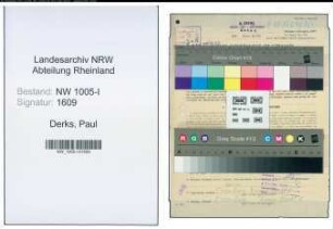 Entnazifizierung Paul Derks , geb. 16.03.1897 (Polier)