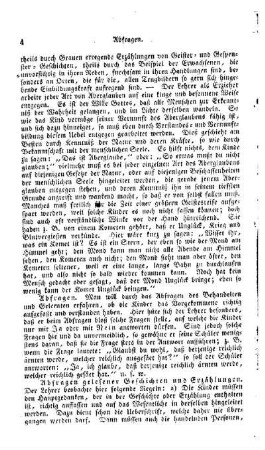 Abfragen gelesener Geschichten und Erzählungen