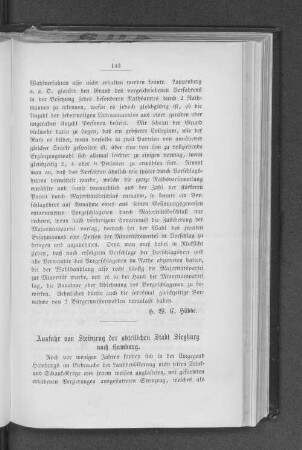 Ausfuhr von Steinzeug der abteilichen Stadt Siegburg nach Hamburg.