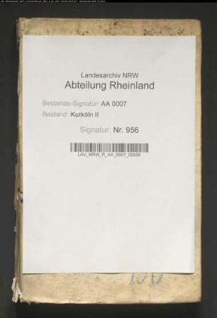 Verhandlungen des Landtags 1654 Mai zu Bonn; Supplik der Stadt Uerdingen, Gravamina der Landstände, der Ritterschaft, der sämtlichen Amtleute, der vestischen Ritterschaft