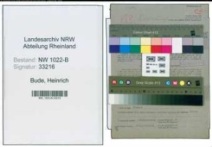 Entnazifizierung Heinrich Bude , geb. 03.09.1909 (Bahnpolizist)