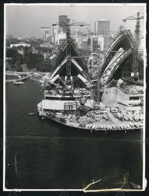 Opernhaus, Sydney: Baustelle