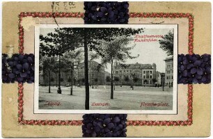 Leipzig. Fleischerplatz : Lessingstr.