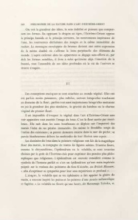 III. [Les allégories végétales]