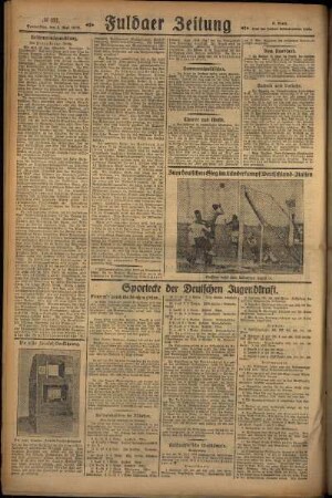 Dritte Ausgabe vom Donnerstag, den 02. Mai 1929.