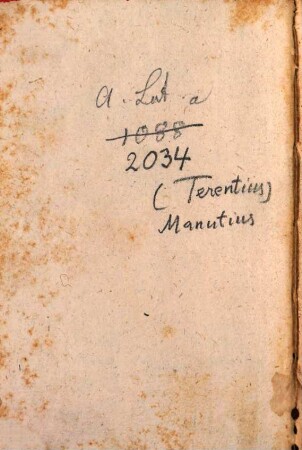 Locutioni di Terentio