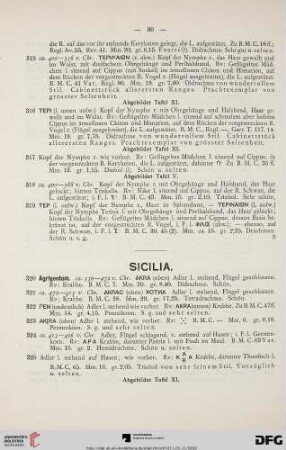 Sicilia (Nr. 320-437)