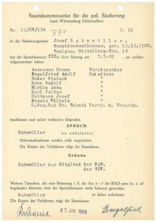 Bahnmüller, Josef